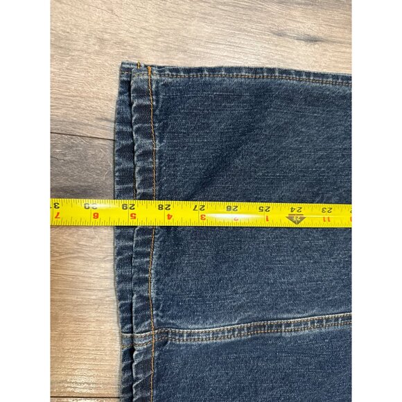 Arizona VTG 90's Y2K Womens / JR Denim Maxi Split Hem Skirt 8 Reg ( Small) 100% - Picture 10 of 11